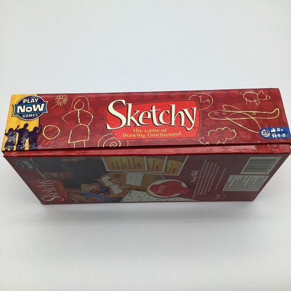 Sketchy. The Game Of Drawing Conclusions By Fundex Games Inc 2007 New - Picture 5 of 5